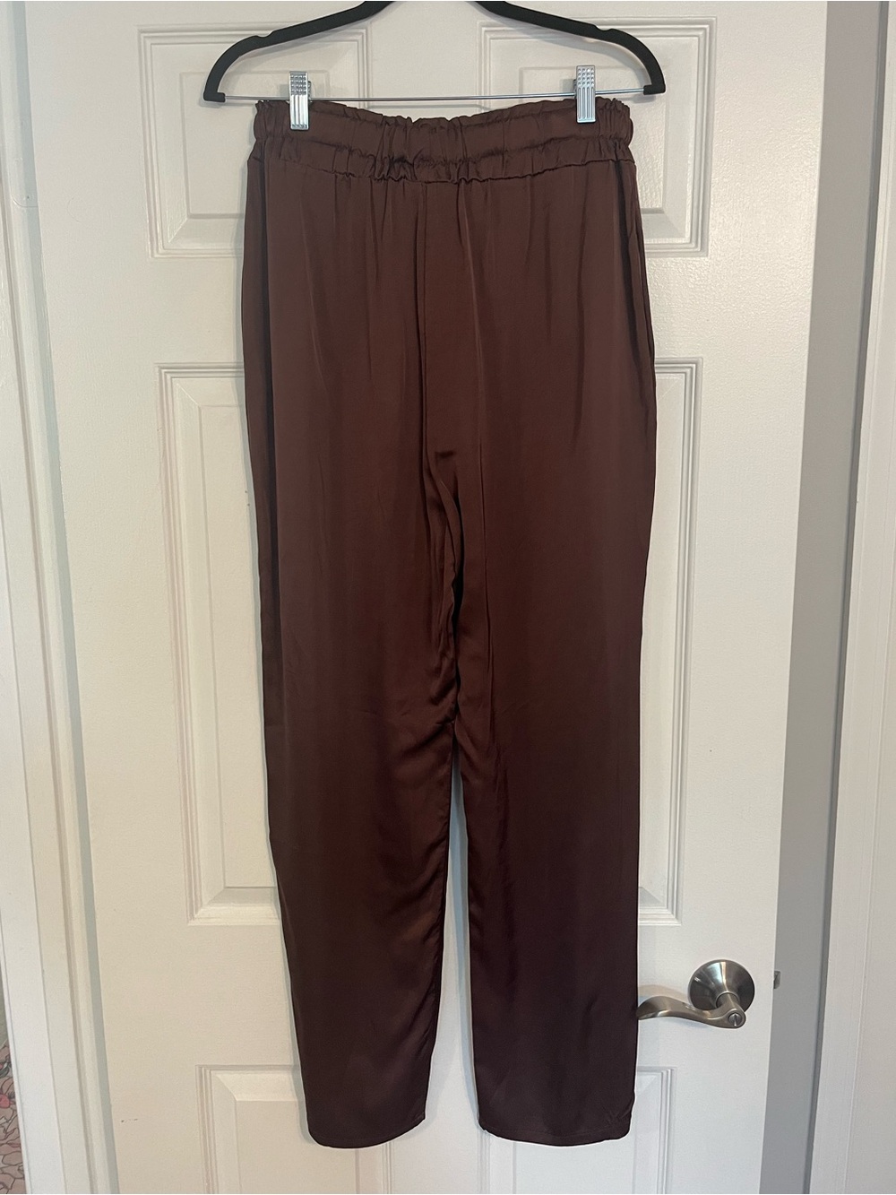 NWT Suzy D London Relaxed Fit Women's Track Pants - Brown